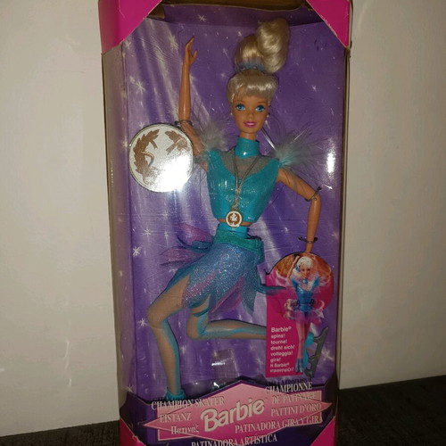 Barbie Champion Ice Skater 1997 new in box