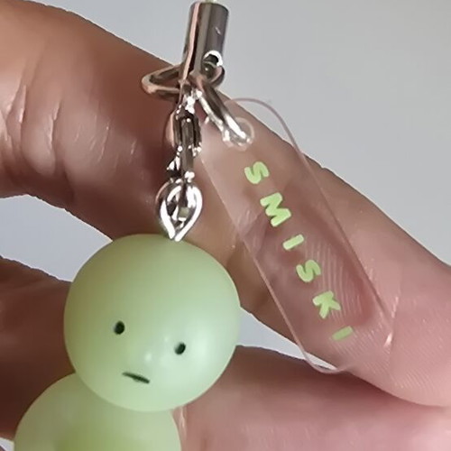 Smiski Strap Series 1 Hugging Knees Phone Strap Charm new