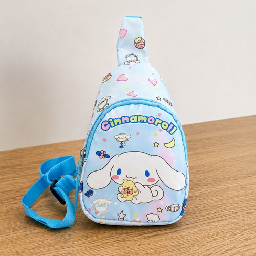 Cinnamoroll Sanrio Crossbody Bag new, blue kawaii design