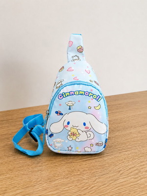 Cinnamoroll Sanrio Crossbody Bag new, blue kawaii design