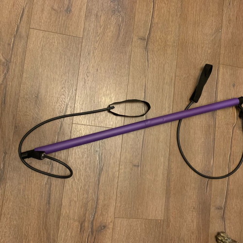 Lingpeng Pilates Bar Set with Colorful Resistance Bands, New
