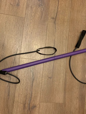 Lingpeng Pilates Bar Set with Colorful Resistance Bands, New