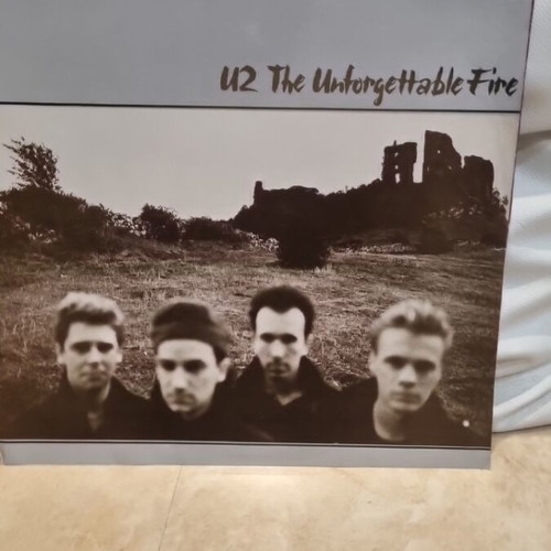 U2 The Unforgettable Fire vinyl used