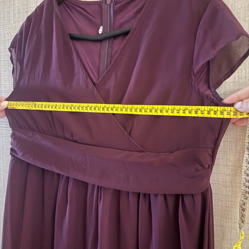 Evening dress Bordeaux mauve size XL like new