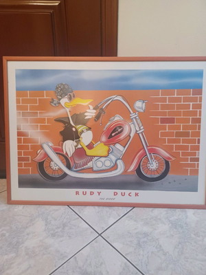 Картина Rudy Duck в отлично състояние 50x70