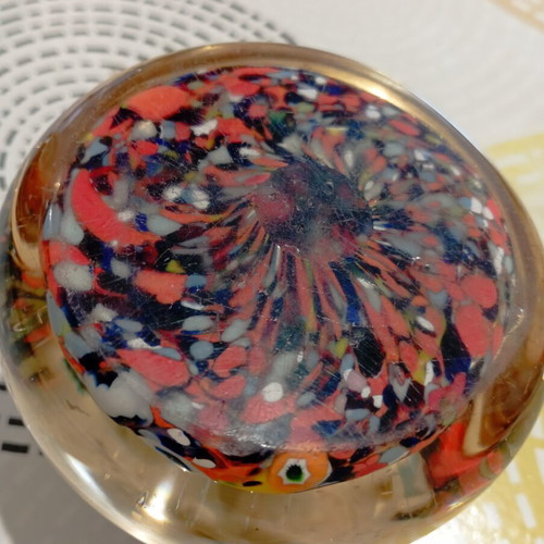 Murano paperweight, 8 cm diameter