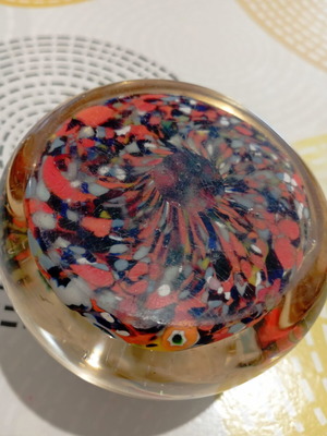 Murano paperweight, 8 cm diameter