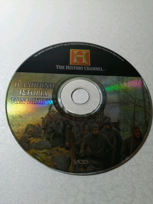 The History of Vikings VCD like new, History Channel documentary