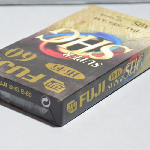 Fuji Super SHC 60 VHS video cassette 1 hour new sealed