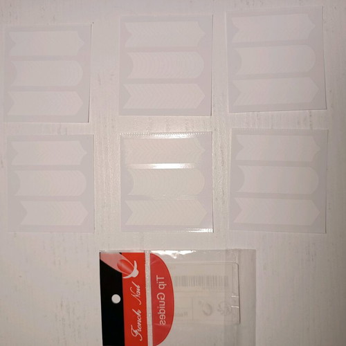 French manicure helper stickers like new