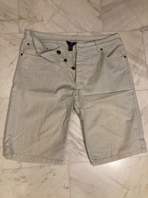 Bershka men's denim bermuda shorts like new, size L