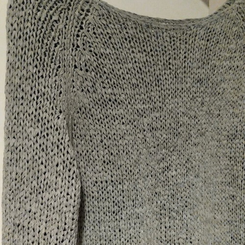 Knitted blouse like new, gray, size M L