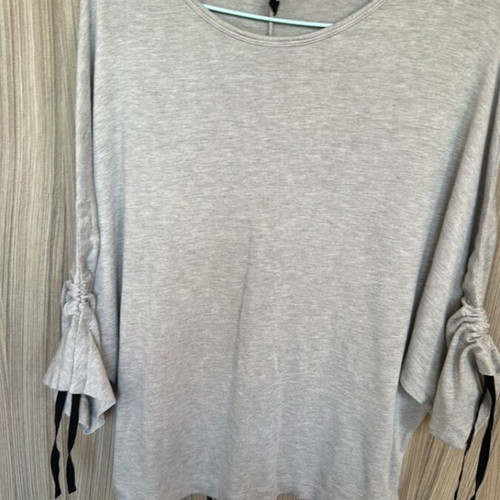 Stradivarius blouse gray size S used