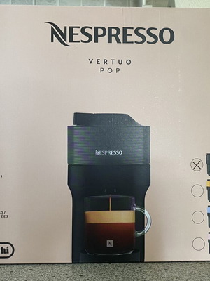 Μηχανή καφέ Nespresso DeLonghi Vertuo Pop καινούργια με κάψουλες