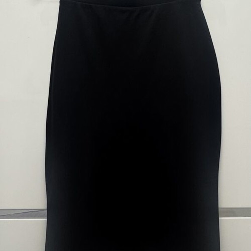 Midi pencil skirt size S, like new, black elastic fabric