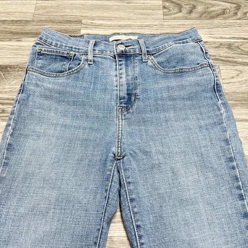 Levis 724 High Rise Slim Straight Jeans new, light blue, W29/L31