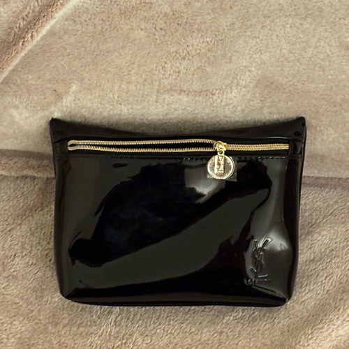 Saint Laurent luxury YSL toiletry bag unused