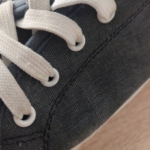 Doccini women's canvas shoes size 41, like new, white sole 4cm