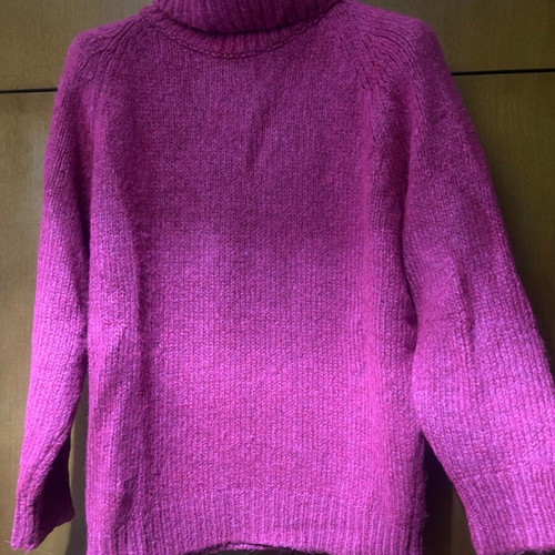 Turtleneck sweater like new, fuchsia, size S
