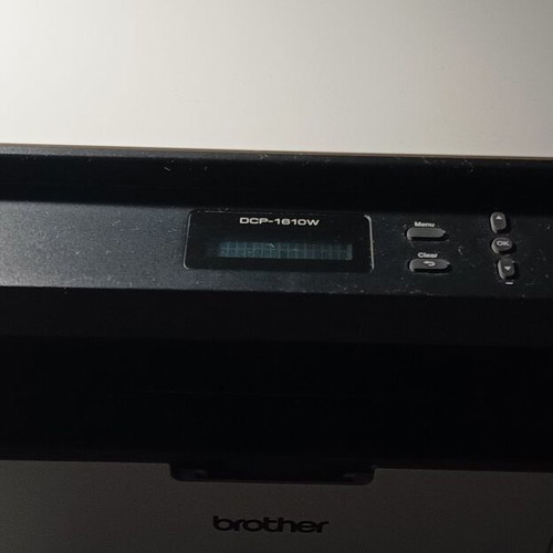 Brother DCP-1610W Black and White Laser Multifunction Printer like new