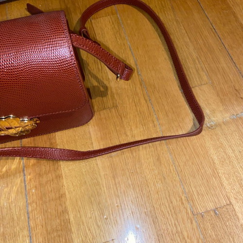 Maje leather bag new 20x15 with dust bag
