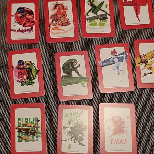 Miraculous memory cards new, pack of 24 pieces