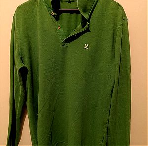 Benetton Ανδρική μακρυμάνικη μπλούζα  (m)