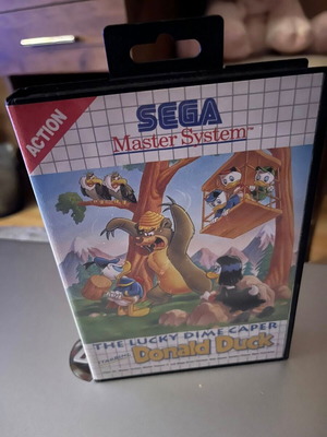 Donald Duck Master System παιχνίδι μεταχειρισμένο, CIB