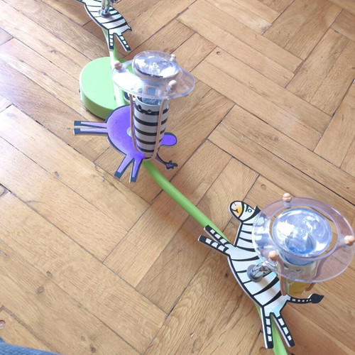 Children's ceiling light with animals like new