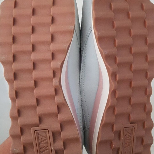 Zara sport shoes new, size 38, white and turquoise