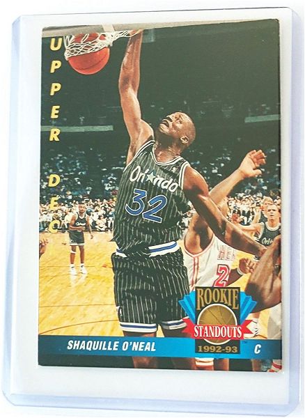  karta Shaquille O'Neal Orlando Magic Rookie Standout 1992/93 Upper Deck NBA