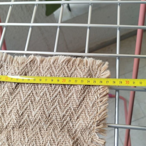Table decor new jute chevron pattern 40×27cm