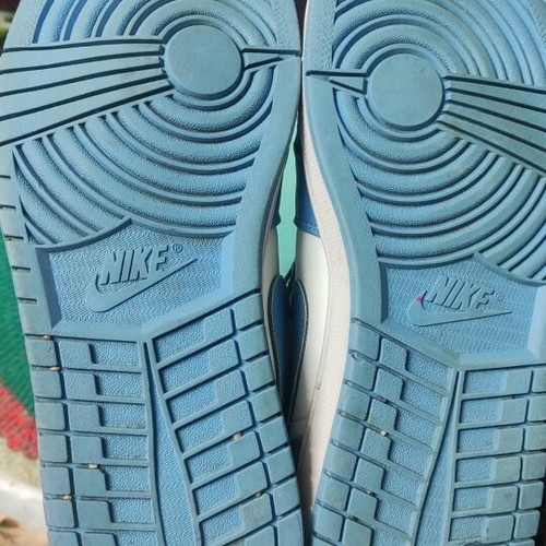Jordan 1 Low White Ice Blue like new, size 43