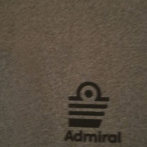 Admiral women's thin gym leggings like new, gray, size S