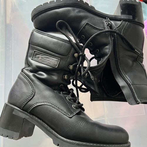 Tamaris black ankle boots size 40 used