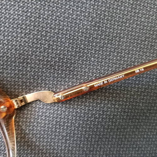 Optura Creation 358 vintage eyeglass frame new with defect