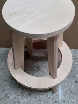 Wooden stool used in excellent condition