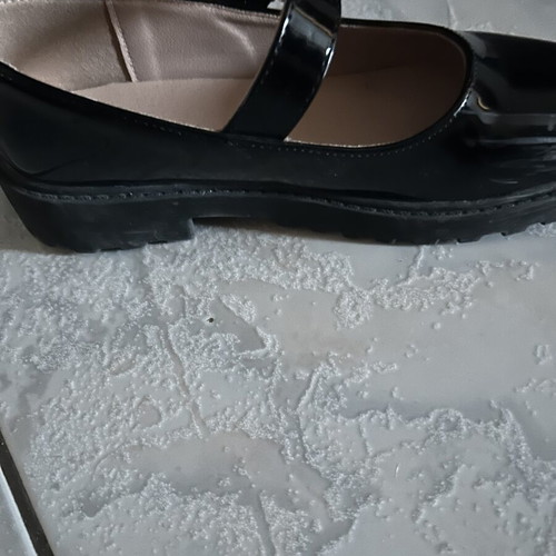 Alegria patent leather shoes for girls size 35 like new, black