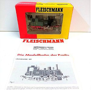Ατμομηχανή Fleischmann 4811 HO T3 KPEV της δεκαετίας του '80.