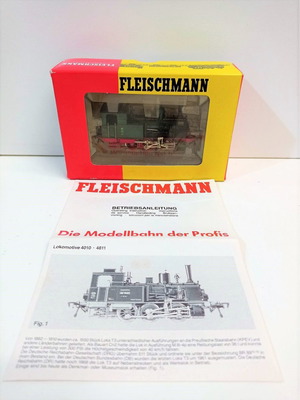 Fleischmann 4811 HO T3 KPEV steam locomotive new from the 1980s