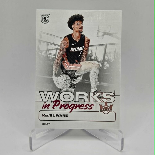 Panini Court Kings Kel'el Ware Works In Progress Rookie card