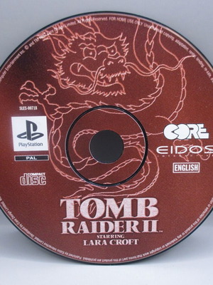 Tomb Raider 2 PS1 употребяван, само CD, pal