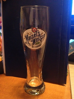 Maisel’s Weiss 0.5lt beer glass like new