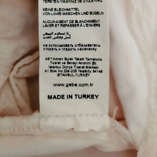 Gebe Maternity cotton maternity pants used, white XL