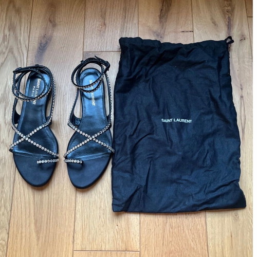 Saint Clair sandals like new, size 37, black