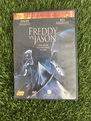 Freddy vs Jason DVD like new, thriller horror