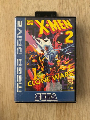 X-Men 2 Clone Wars SEGA Mega Drive употребявана, английска версия