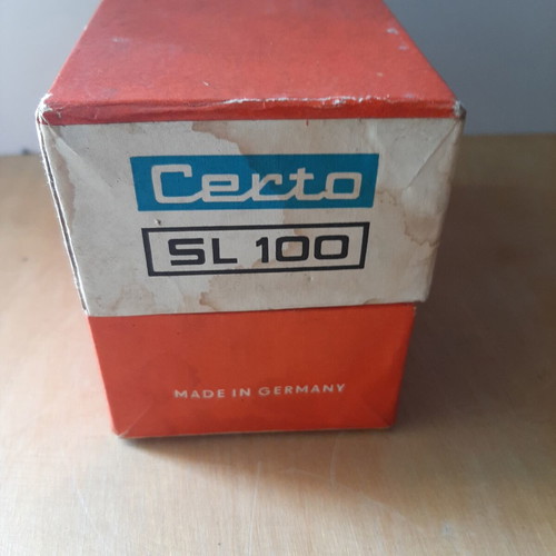Certo SL 100 Vintage Analog Camera used, 45mm lens