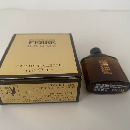 Gianfranco Ferré for Man mini perfume new, 5 ml