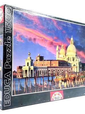 Educa Jigsaw Puzzle 1500 Pieces Santa Maria Salute Venise Italie New